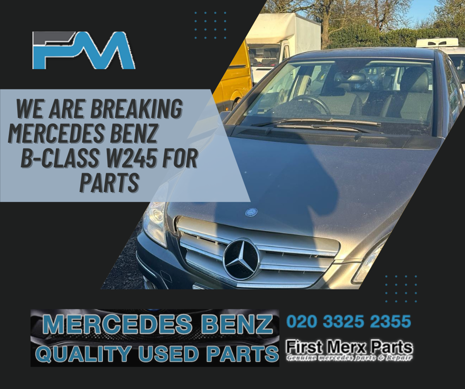 MERCEDES BENZ B-CLASS W245 - BREAKING / FRONT & REAR BUMPER  AND WINGS