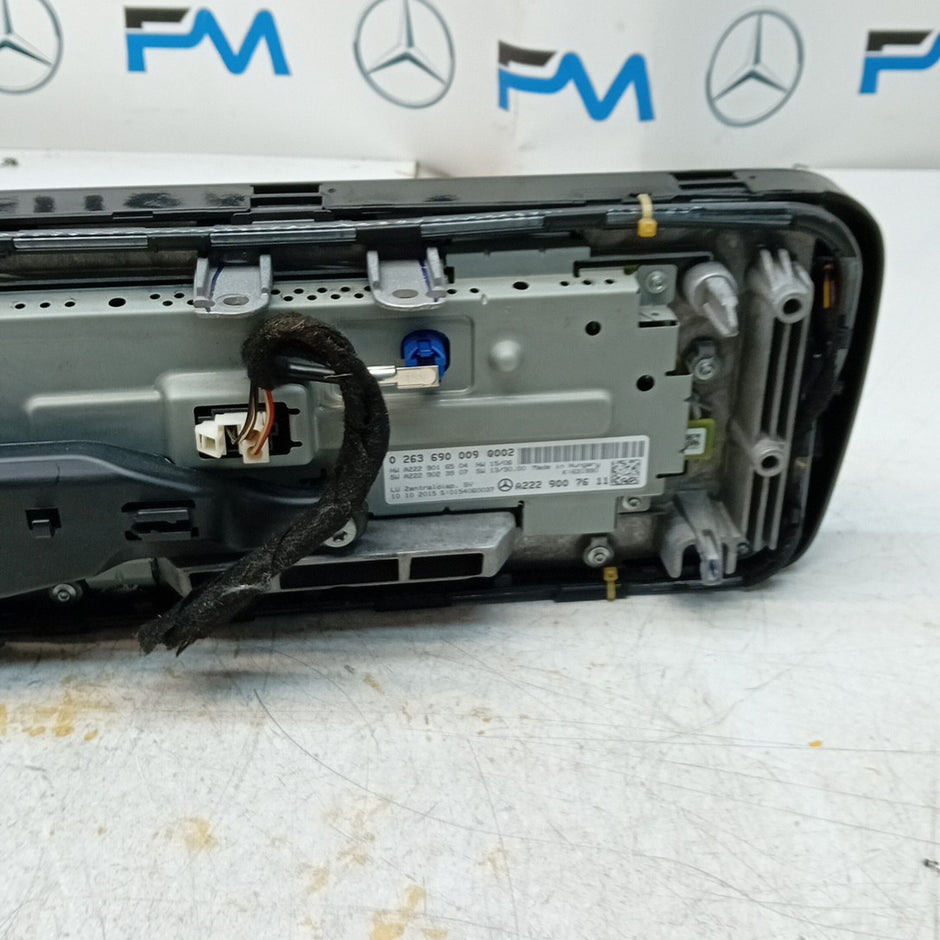MERCEDES S-CLASS W222 SPEEDOMETER INSTRUMENT CLUSTER 2014 A2229007611 FM001226