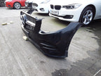 MERCEDES BENZ GLC W253 COMPLETE FRONT BUMPER 2015-2019 (BLACK)