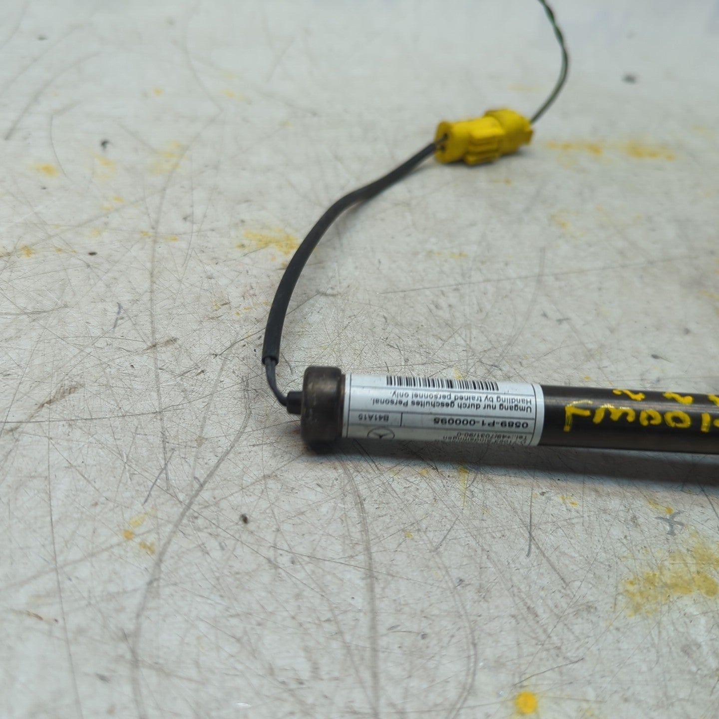 MERCEDES S CLASS W222 BONNET PEDESTRIAN ACTUATOR A2228870010 2014 FM001427
