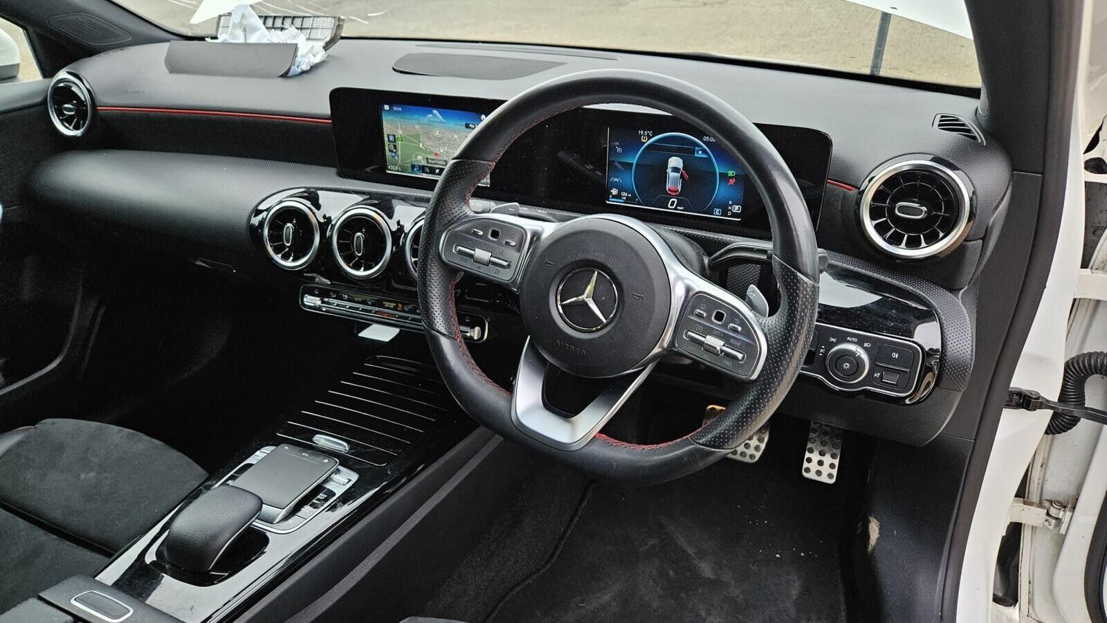 MERCEDES BENZ A-CLASS W177 - BREAKING / FRONT & REAR BUMPER AND WINGS