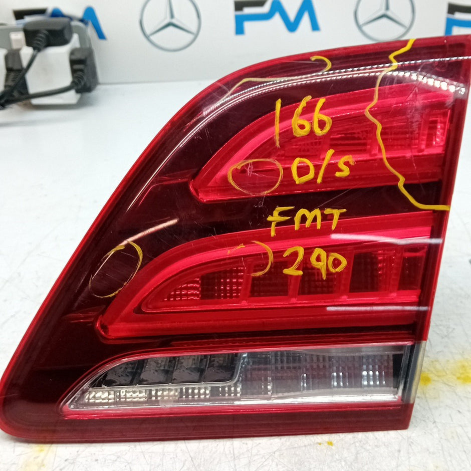 MERCEDES GLS W166 DRIVER RIGHT REAR TAIL LIGHT A1669066201 2017 FMT290