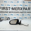 MERCEDES E-CLASS W213 PASSENGER SIDE WING MIRROR BLACK A2138102500 PL 2016 FMM49