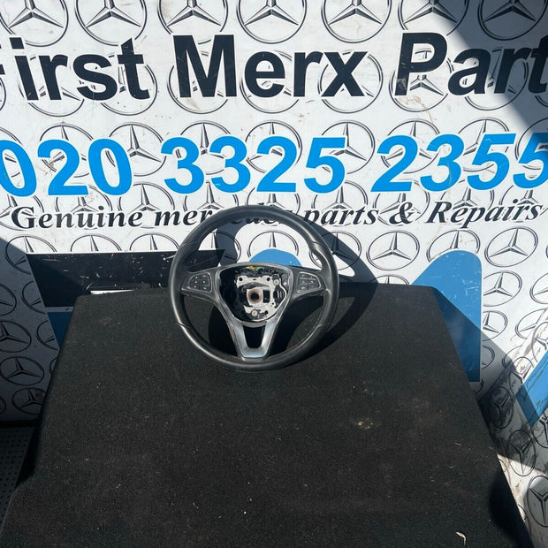 MERCEDES A-CLASS PADDLE SHIFT STEERING WHEEL MULTIFUNCTION 2017 A0014608803