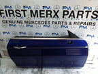 MERCEDES C-CLS W205 COUPE DRIVER FRONTDOOR OSF BLUE 2016 ONWARDS COMPLETE FMD615