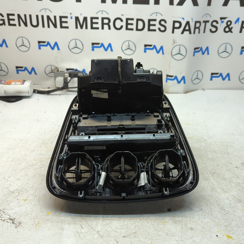  MERCEDES E-CLASS W205 CENTRE CONSOLE + 3 AIR VENT A2054402032 FM001407