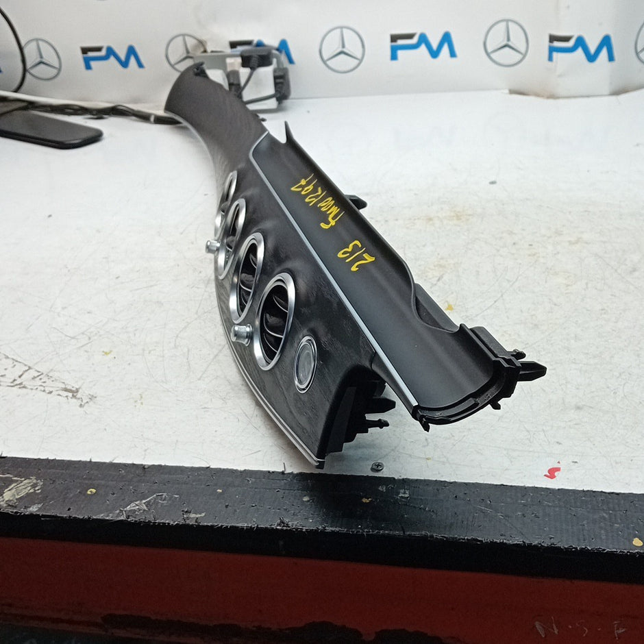 MERCEDES E-CLASS DASHBOARD TRIM PANEL+ 4 AIRVENT+ ENGINE START BUTTON FM001297