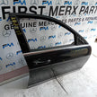 MERCEDES BENZ C-CLASS W204  DRIVER FRONT DOOR OSF BLACK 2009-14 COMPLETE FMD235
