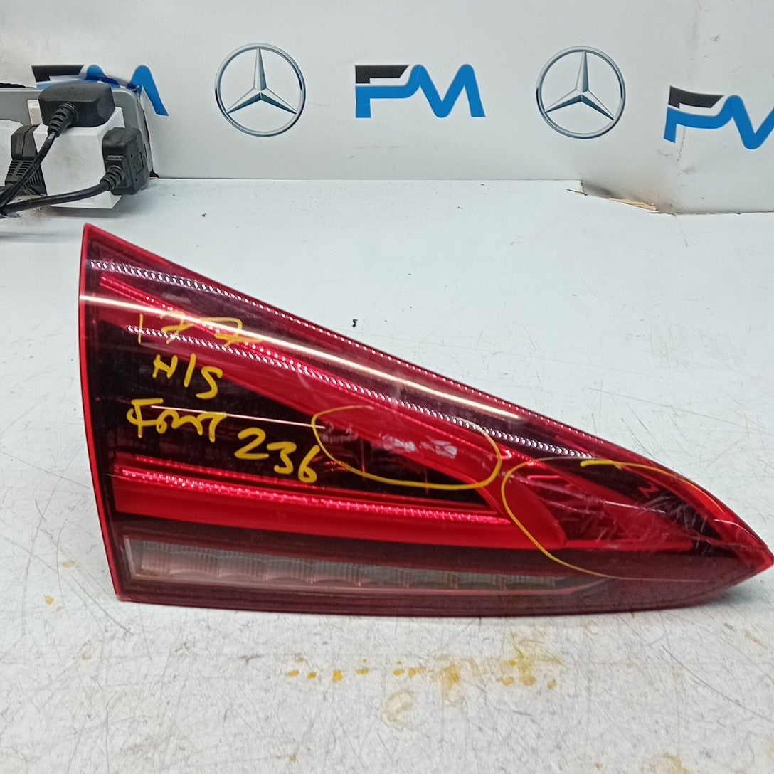 MERCEDES A-CLASS W177 PASSENGER LEFT NS REAR INNER TAIL LIGHT A1779061900 FMT236