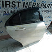 MERCEDES A-CLASS W176 SLN DRIVER REAR DOOR OSR 2012-18 WHITE COMPLETE FMD275