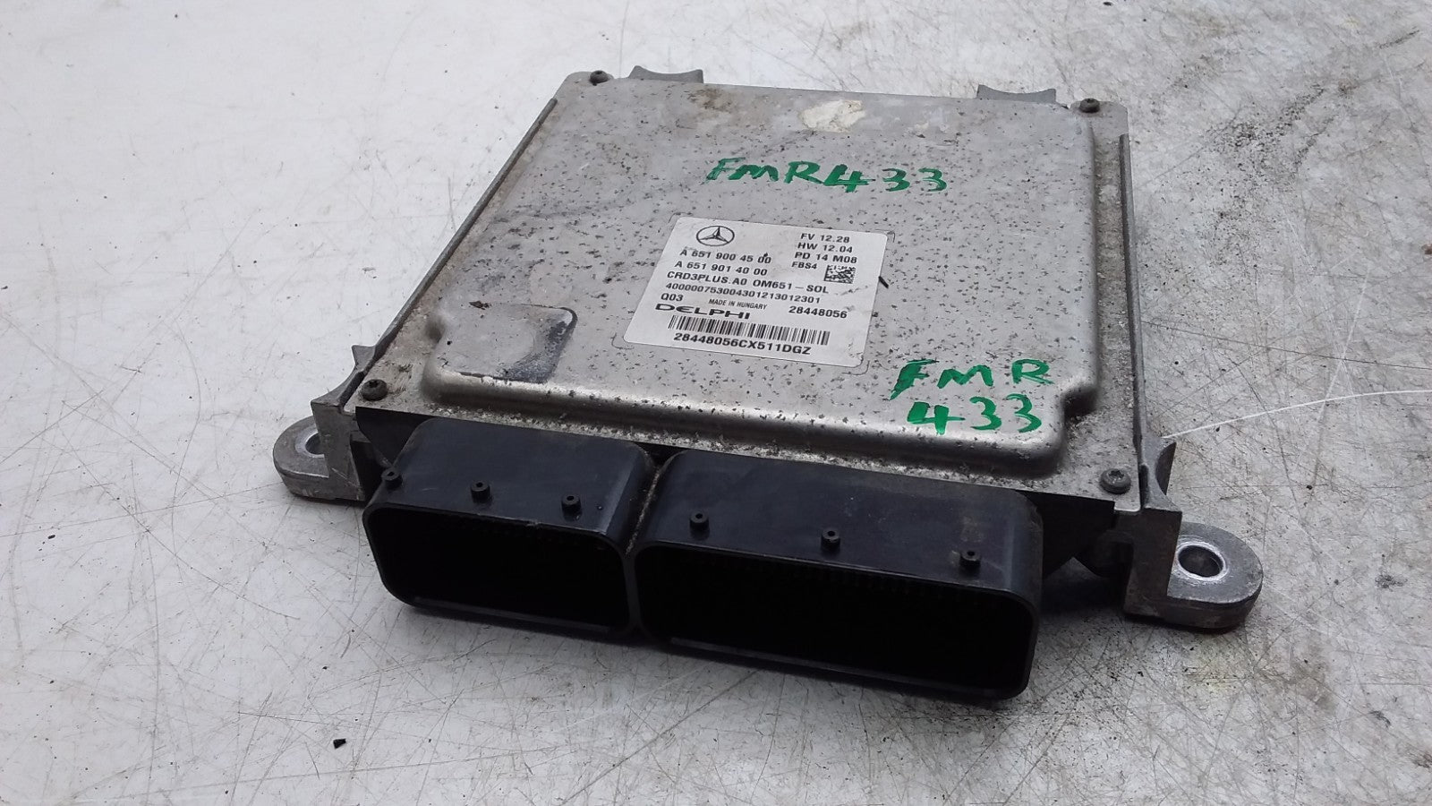 MERCEDES BENZ   C-CLASS W205 ENGINE CONTROL UNIT A6519004500 FMR433