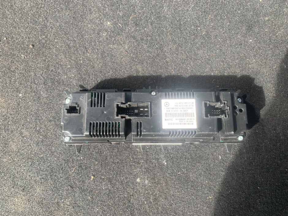 MERCEDES BENZ E CLASS 212 SERIES 2009-2016 HEATER/AC CONTROLLER A2129009109