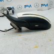 MERCEDES C-CLASS W205 PASSENGER WING MIRROR NS WHITE 2014 PL A2058101916 FMM60