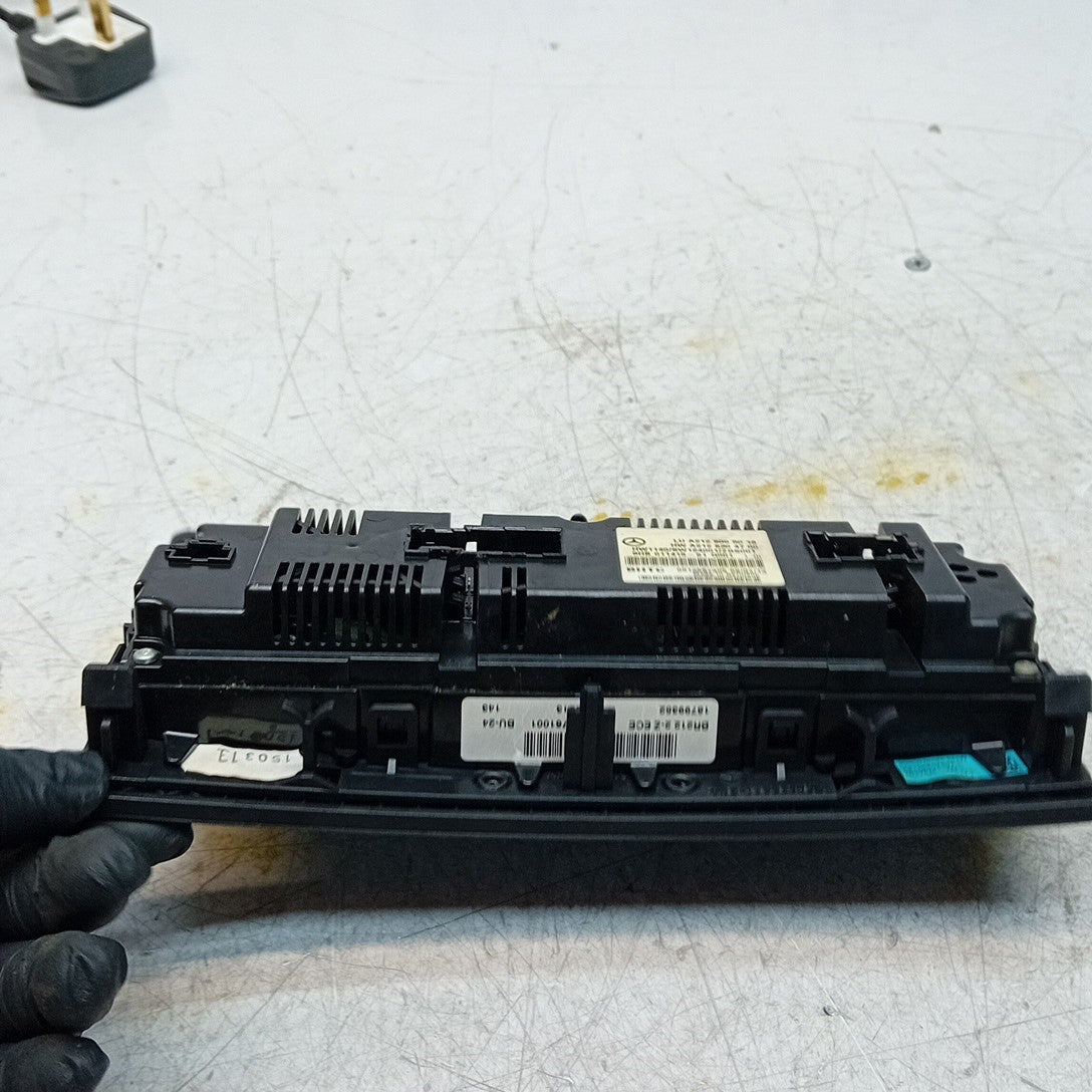 MERCEDES E-CLASS W207 W212 CLIMATE CONTROL PANEL A2129005018 2016 FM001535
