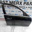 MERCEDES BENZ C-CLASS W204 DRIVER FRONT DOOR OSF 2013 BLACK FMD501