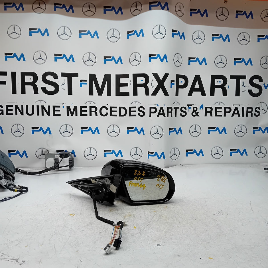 MERCEDES S-CLASS W222 DRIVER SIDE WING MIRROR BROWN A2228101601 PL FMM44