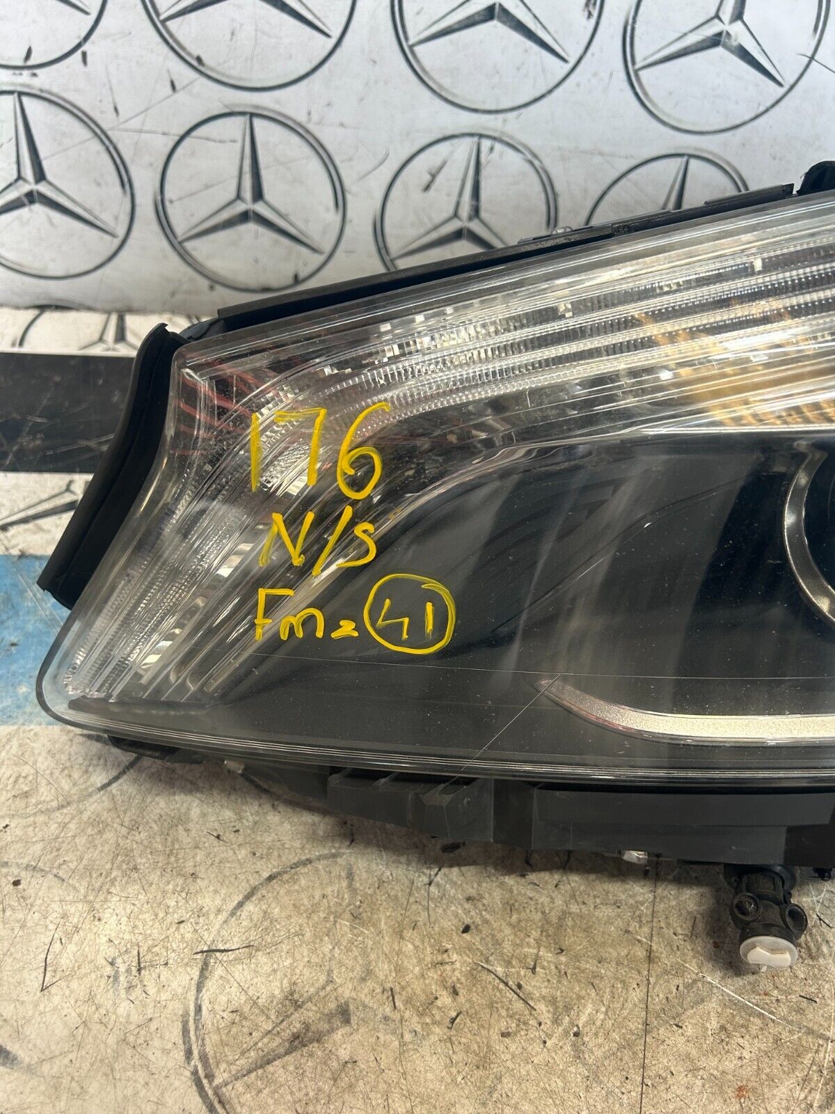 MERCEDES BENZ A CLASS W176 2013-2018  HEADLIGHT LEFT SIDE A1768202961 FMH41