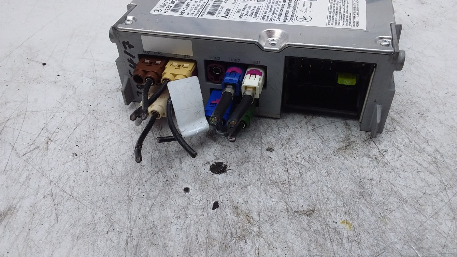 MERCEDES BENZ C-CLASS W205 SATELLITE NAVIGATION HEAD UNIT A2229006320 FMR420