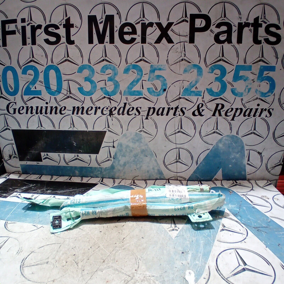 MERCEDES BENZ E-CLASS AIR ROOF BAG CURTAIN O/S 2020 W213 2138601002 FM227
