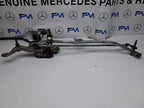 14-21 MERCEDES C CLASS WINDSCREEN WIPER MOTOR & LINKAGE FRONT A2058200940FM00206