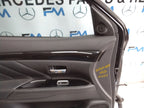 MITSUBISHI OUTLANDER PASSENGER SIDE FRONT DOOR N/S/F COMPLETE BLACK FMD53