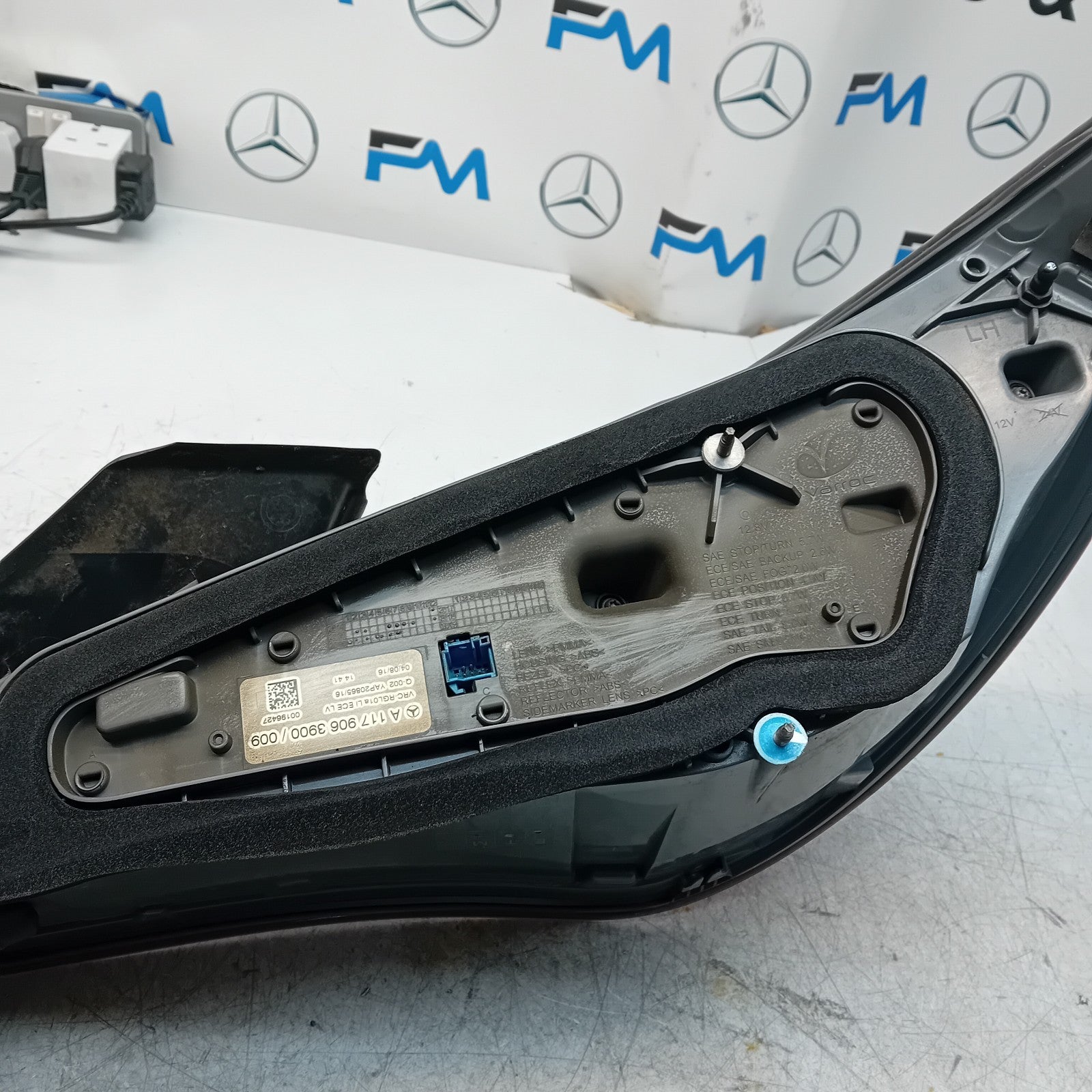 MERCEDES CLA W117 PASSENGER SIDE LEFT REAR TAIL LIGHT 2018 A1179063900 FMT312