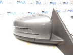 MERCEDES C-CLASS  W204 DRIVER SIDE WING MIRROR A1708100216 GREY FMM24