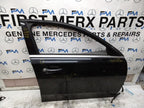 MERCEDES BENZ  A-CLASS W177  DRIVER FRONT DOOR OSF BLACK 2018-22 FMD548