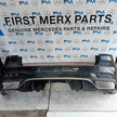 MERCEDES BENZ  GLE W166 SALOON REAR BUMPER BLACK 2016 A1668853024 FMX83