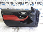 MERCEDES E-CLASS C238 PASSENGER FRONTDOOR NSF BLACK 2006 ONWARDS COMPLETE FMD619