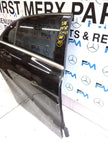 MERCEDES BENZ  A-CLASS W176 DRIVER SIDE REAR DOOR O/S/R COMPLETE BLACK FMD93