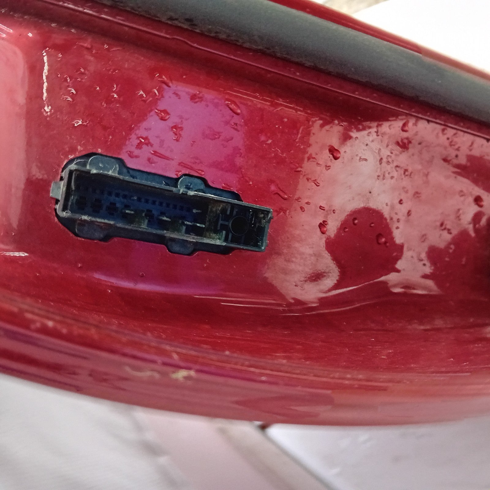MERCEDES BENZ C-CLASS W205 SALOON DRIVER REAR DOOR OSR RED 2014 ON  FMD239