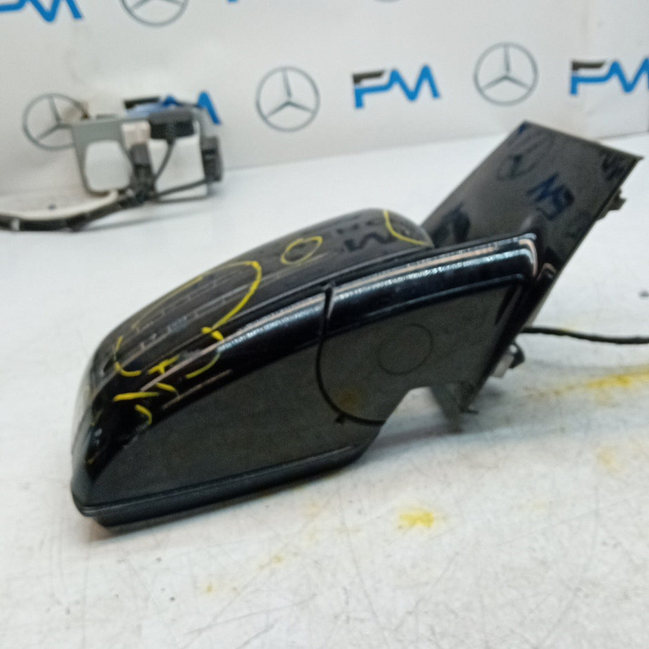 MERCEDES B-CLASS W246 DRIVER WING MIRROR OSF BLACK A2468100301 FMM70