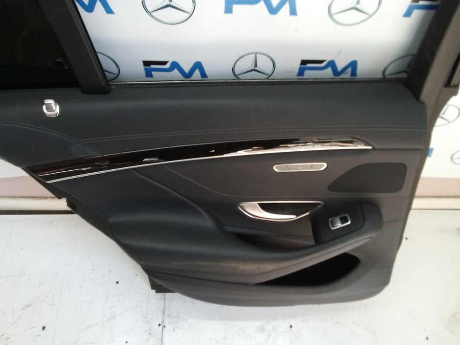 MERCEDES S CLASS W222 SALOON PASSENGER REAR DOOR (NEAR SIDE REAR) BLACK FMD23