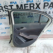 MEECEDS A-CLASS W176 DRIVER REAR DOOR OSR WHITE 2012-18 COMPLETE FMD396