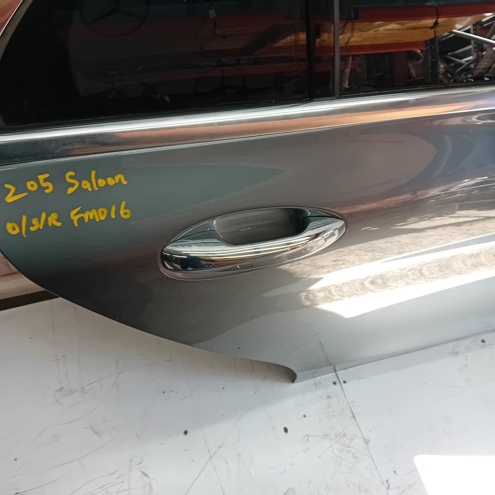 MERCEDES BENZ C CLASS SALOON W205 DRIVER SIDE REAR DOOR ( OFFSIDE REAR ) FMD16