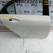 MERCEDES BENZ A-CLASS W176 DRIVER SIDE REAR DOOR O/S/R INCOMPLETE WHITE FMD29 