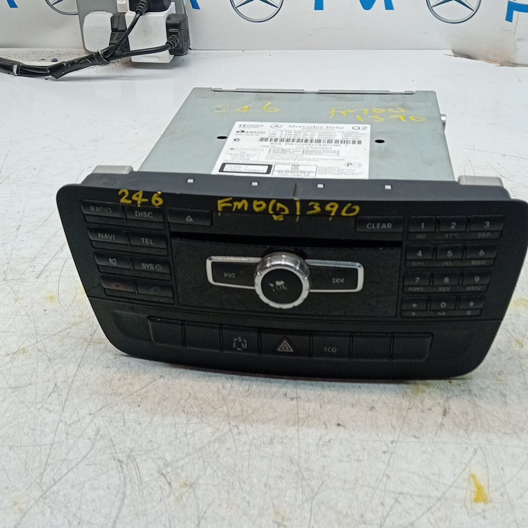 MERCEDES B CLASS W246 STEREO SAT NAV SYSTEM A2469000112 2012-19 FM001390