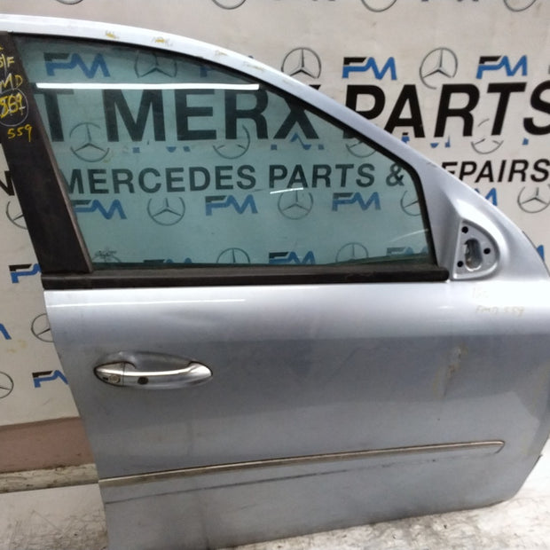 MERCEDES M-CLASS W164  DRIVER FRONT DOOR OSF  2005-2011 SILVER  FMD559