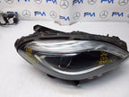 2013 MERCEDES B-CLASS W246 HEADLIGHT DRIVER SIDE OS A2468207461 FMH121 (DAMAGED)