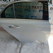 MERCEDES A-CLASS W177 DRIVER REAR DOOR OSR 2019 WHITE COMPLETE FMD492
