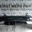 MERCEDES E-CLASS W213 SALOON REAR BUMPER BLACK 2016 A2138850001 FMX78 (DAMAGE)