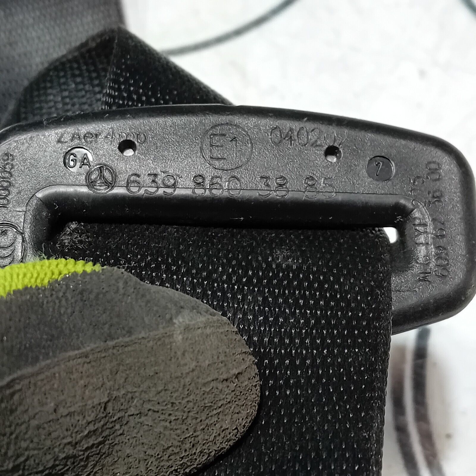 MERCEDES VITO CDI E5 PANEL VAN 2003-2013 SEAT BELT - DRIVER FRONT A6398603885