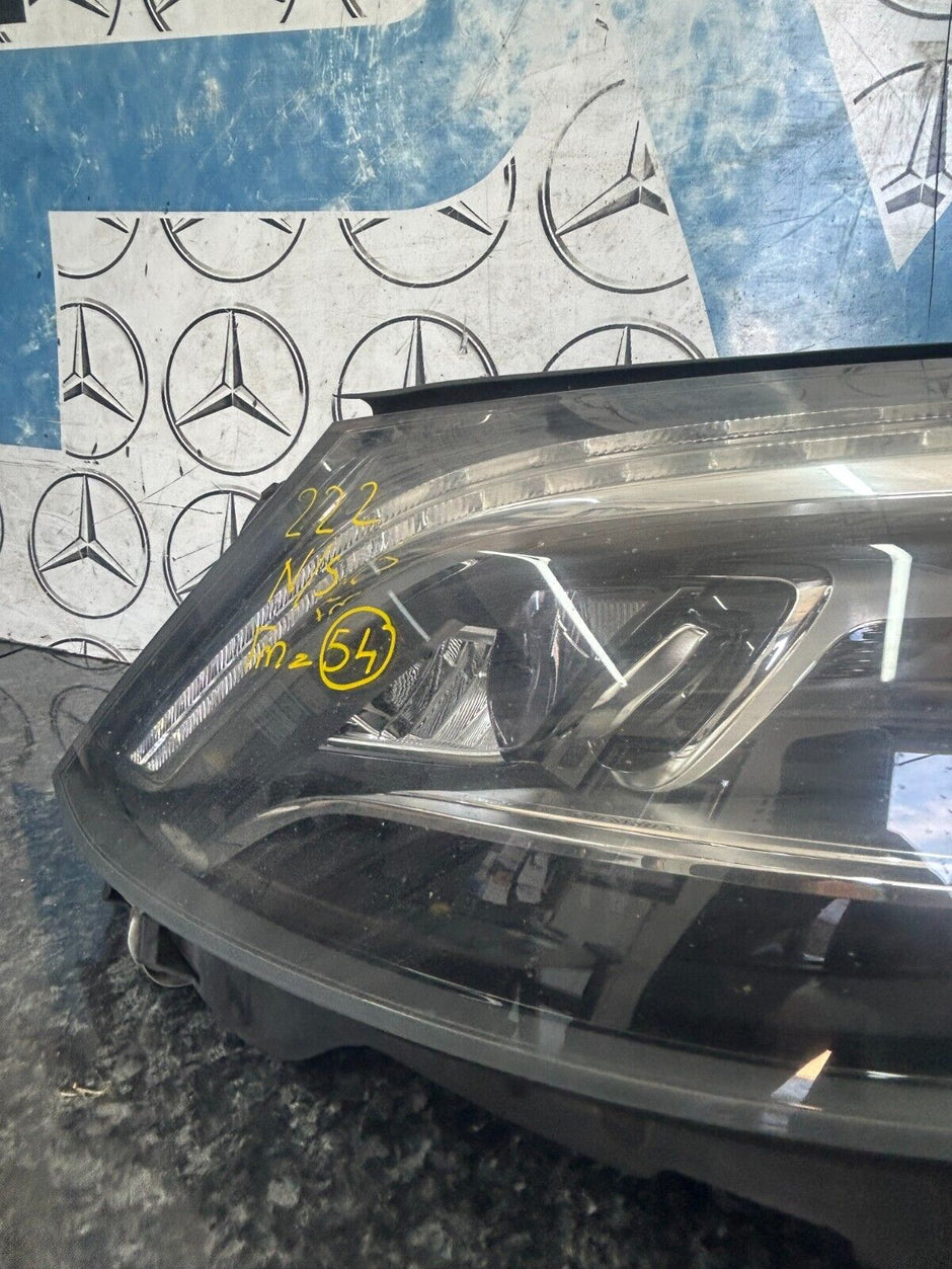 MERCEDES S CLASS W222 PASSENGER SIDE HEADLIGHT A2229061502  14-22 FMH54