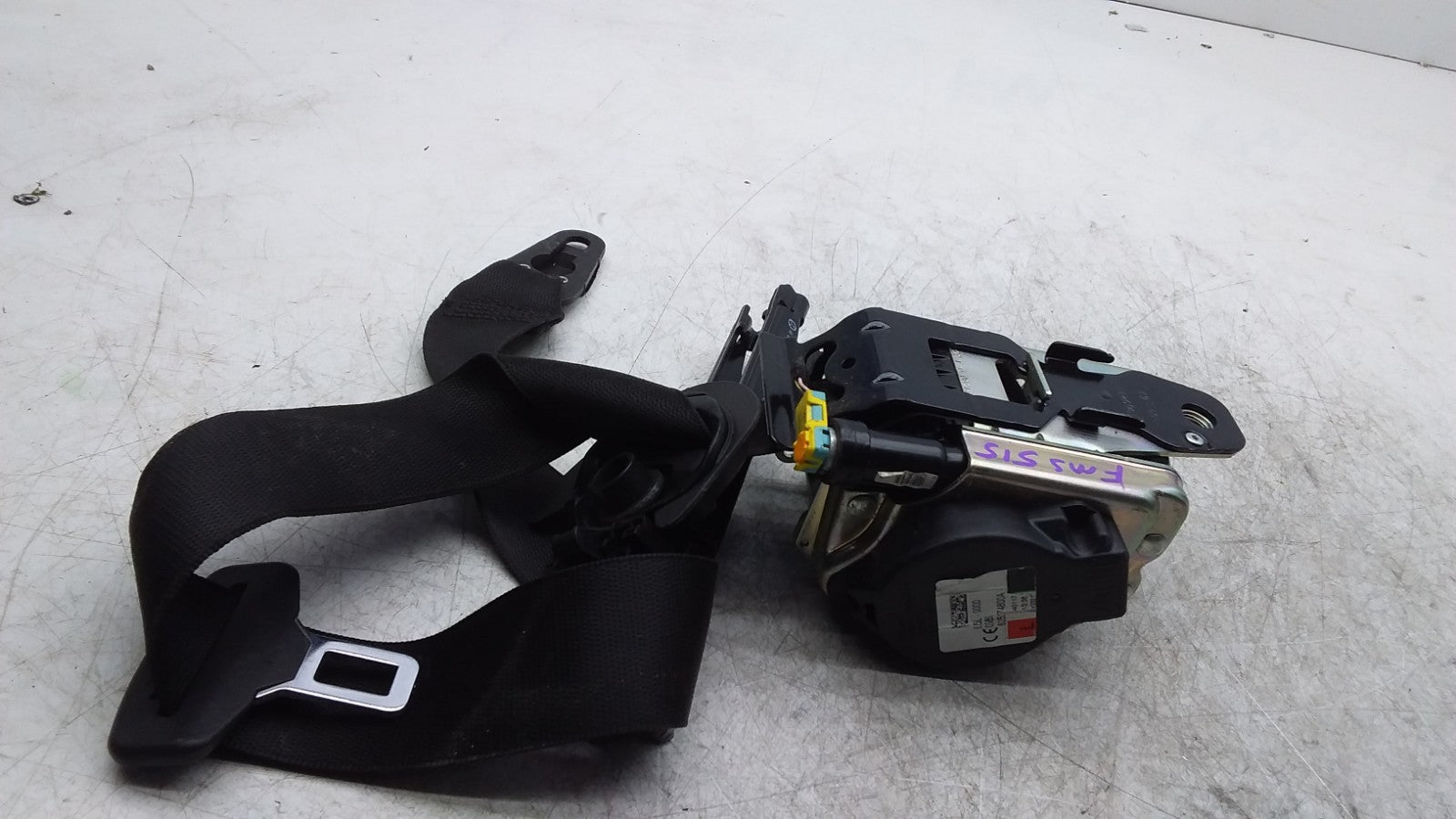  MERCEDES C-CLS W205 SEAT BELT FRONT LEFT PASSENGER SIDE NSF A2058600185 FMS515
