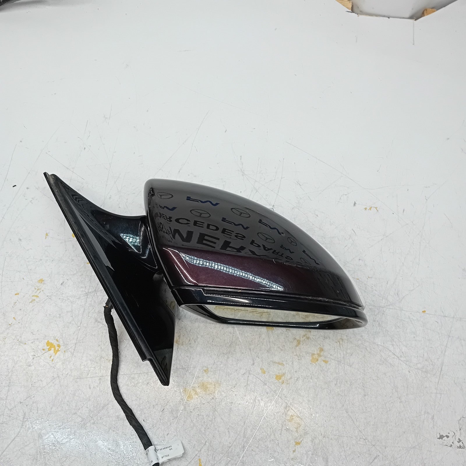 MERCEDES S-CLASS W222 DRIVER SIDE WING MIRROR BROWN A2228101601 PL FMM44
