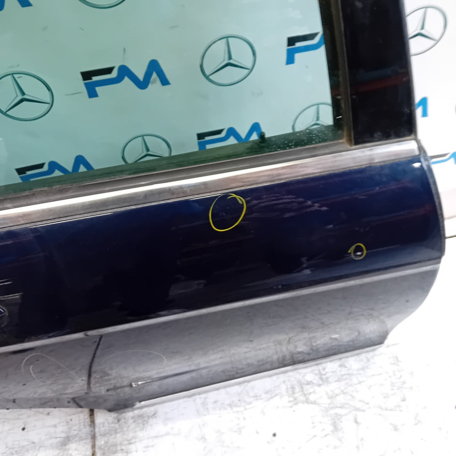 MERCEDES BENZ C-CLASS S204 ESTATE DRIVER REAR DOOR OSR BLUE 2008- 2014 FMD205
