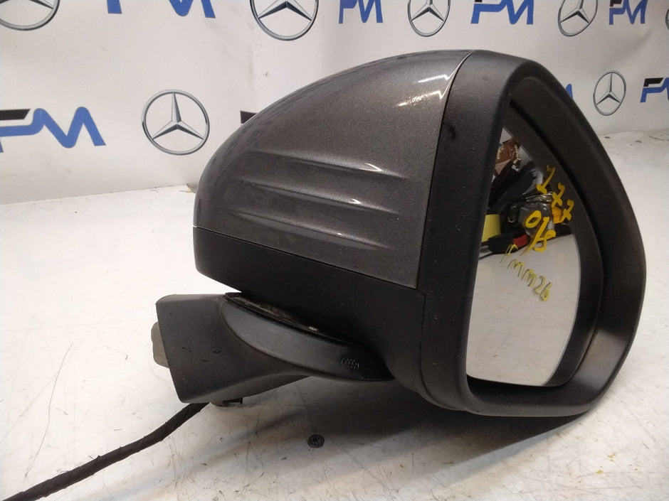 MERCEDES A-CLASS  W177 DRIVER SIDE WING MIRROR A1778100400 GREY FMM26
