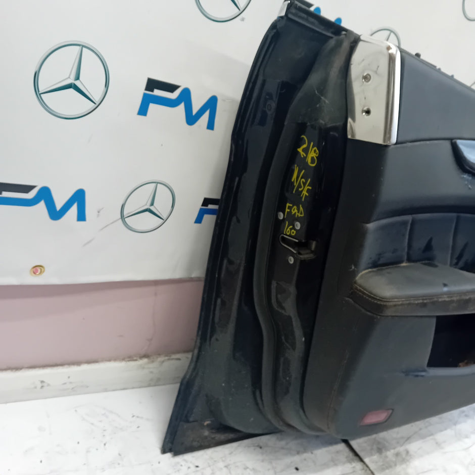 MERCEDES CLS W218 COUPE PASSENGER FRONT DOOR N/S/F BLACK 2011-17 COMPLETE FMD160
