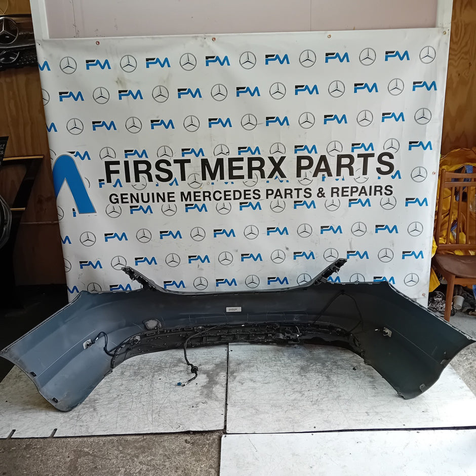 MERCEDES C-CLASS W205  W205 SALOON REAR BUMPER GREY 2014 ON A2058850138 FMX86